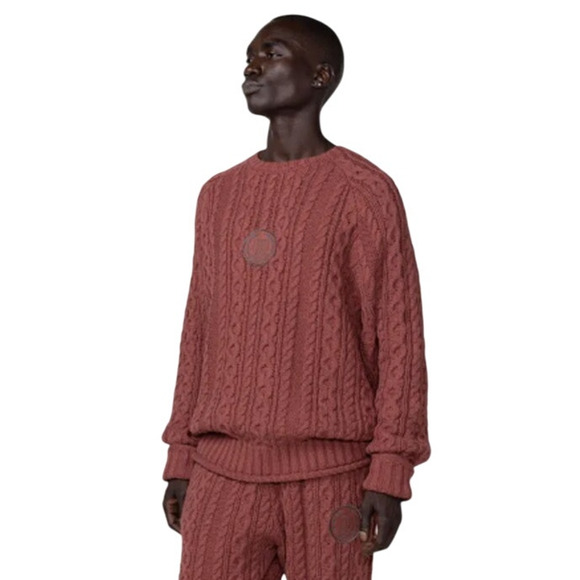 NEW Honor the Gift, HTG, Cable Knit Sweater, Maroon Red, Small, 160$ - Picture 1 of 6